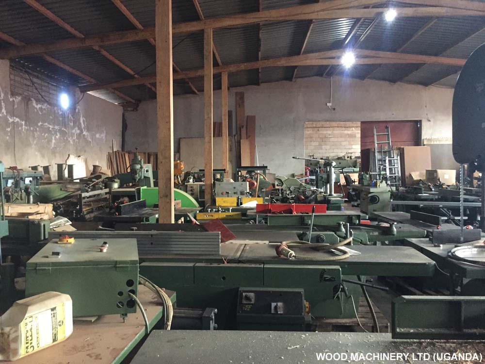 Wood Machinery Showroom, Kampala Uganda East Africa, Used & New Wood Machines manufactured from Italy, Europe