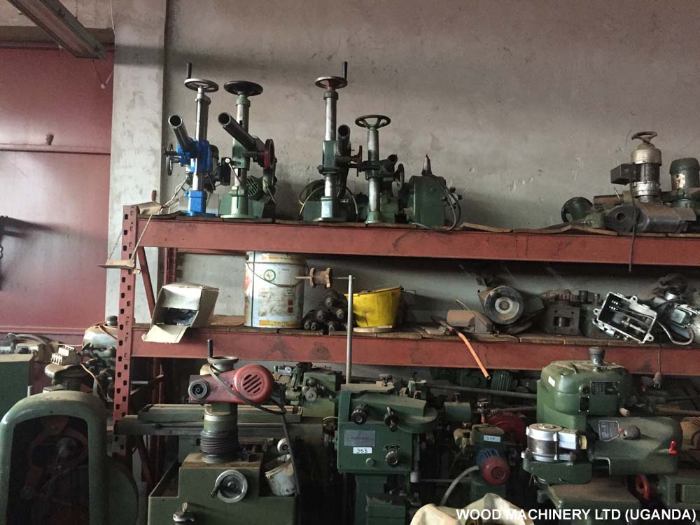 Wood Machinery Showroom, Kampala Uganda East Africa, Used & New Wood Machines manufactured from Italy, Europe