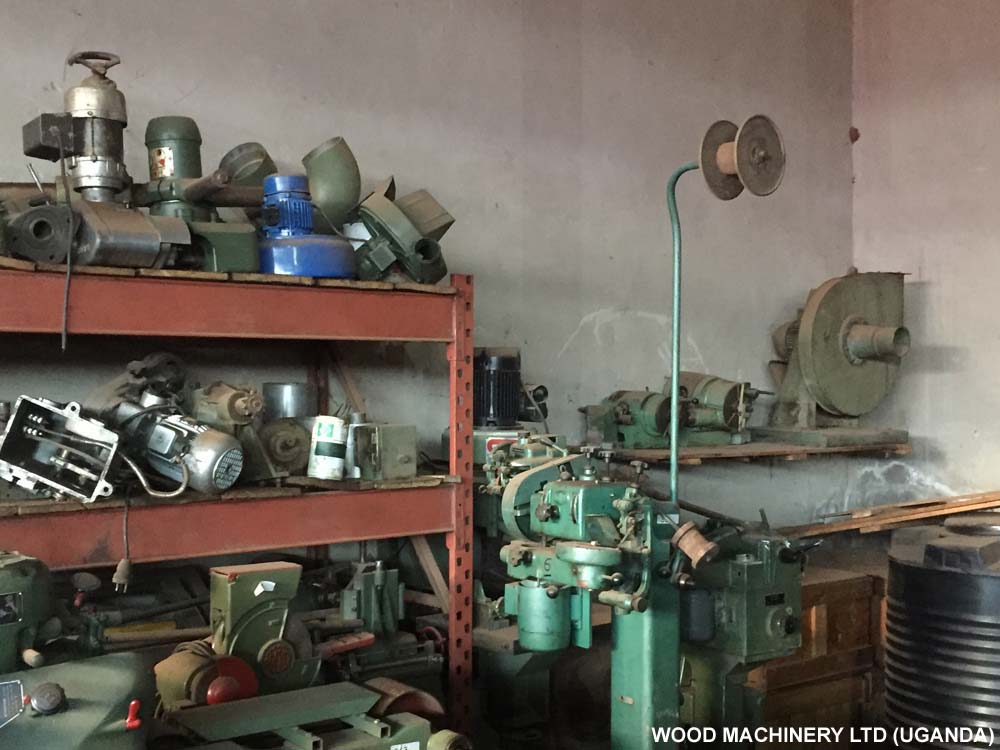 Wood Machinery Showroom, Kampala Uganda East Africa, Used & New Wood Machines manufactured from Italy, Europe