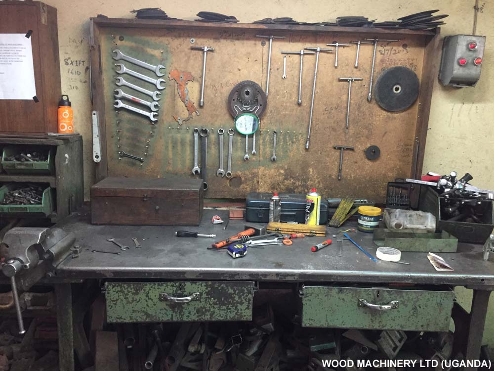 Wood Machinery Showroom, Kampala Uganda East Africa, Used & New Wood Machines manufactured from Italy, Europe