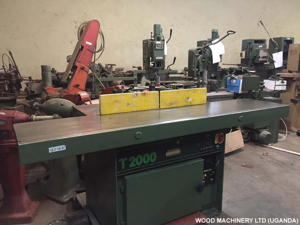 Wood Machinery Showroom, Kampala Uganda East Africa, Used & New Wood Machines manufactured from Italy, Europe