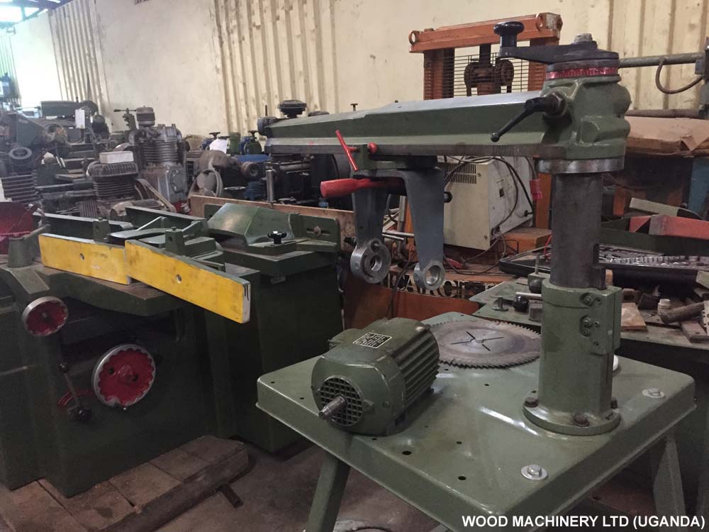 Wood Machinery Showroom, Kampala Uganda East Africa, Used & New Wood Machines manufactured from Italy, Europe