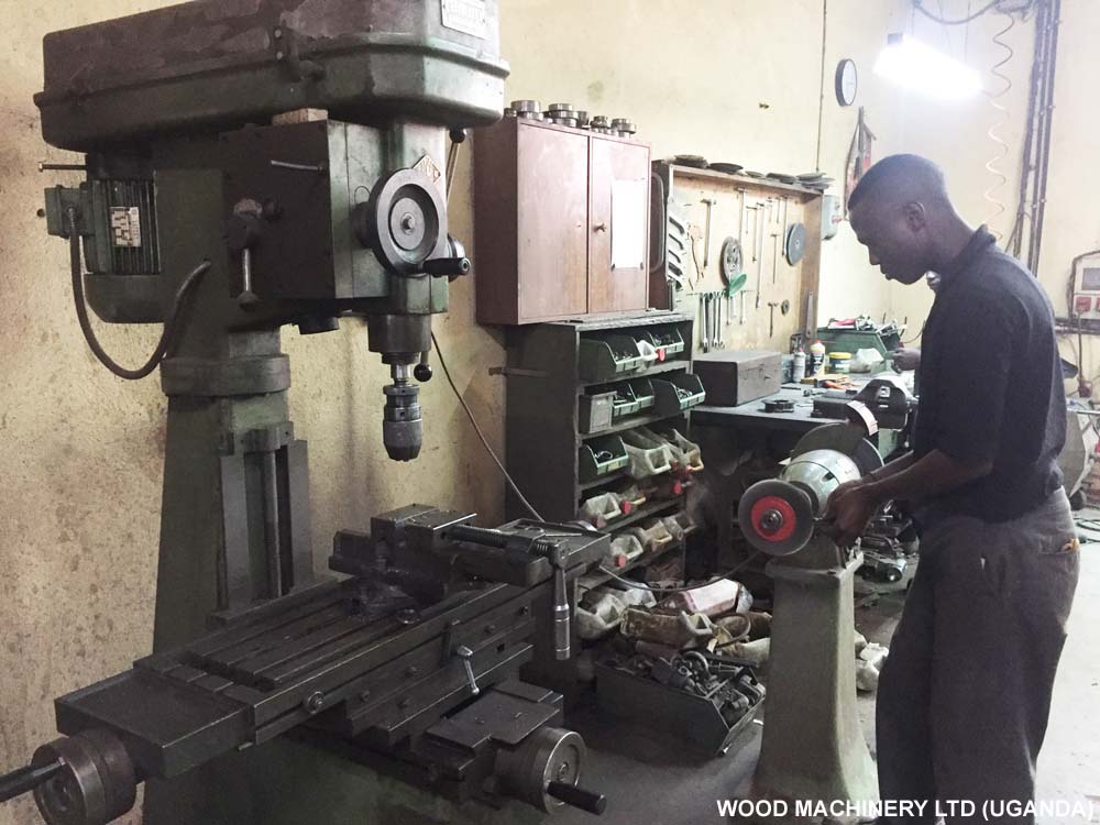 Wood Machinery Showroom, Kampala Uganda East Africa, Used & New Wood Machines manufactured from Italy, Europe