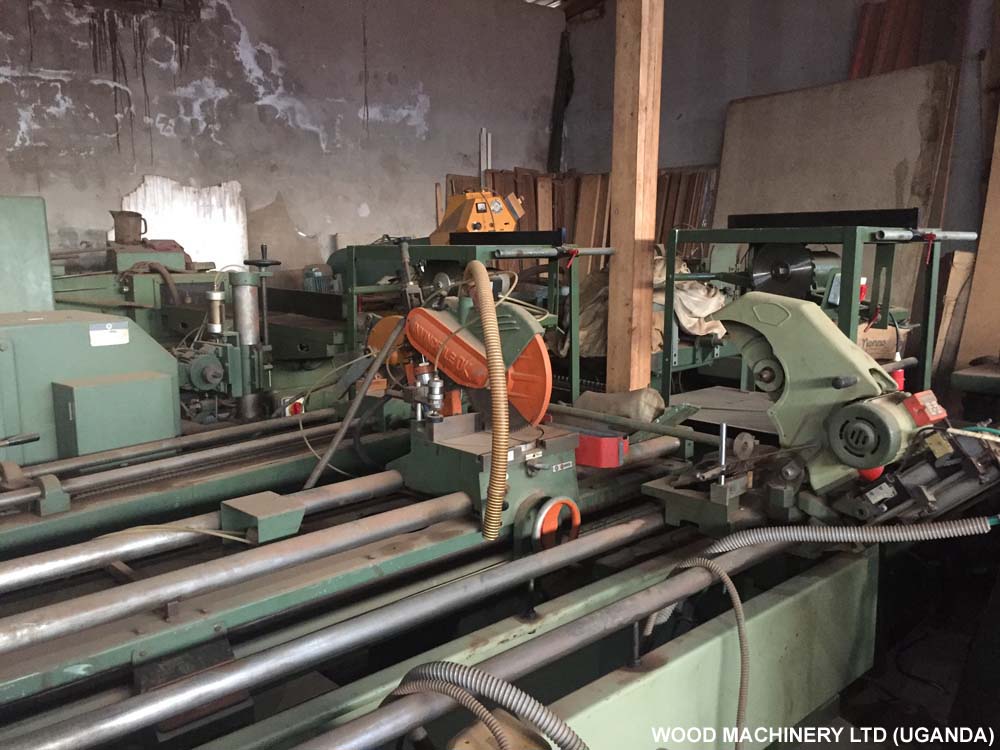 Wood Machinery Showroom, Kampala Uganda East Africa, Used & New Wood Machines manufactured from Italy, Europe